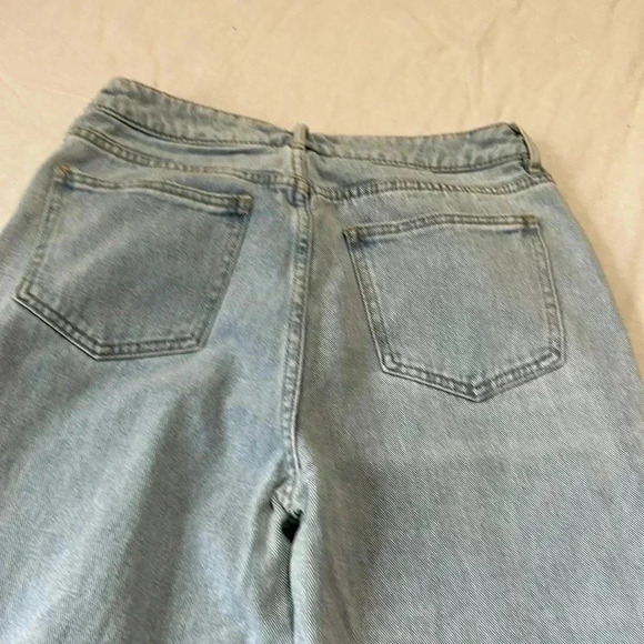 Pacsun denim mom jeans raw hem size 28 - Picture 5 of 8
